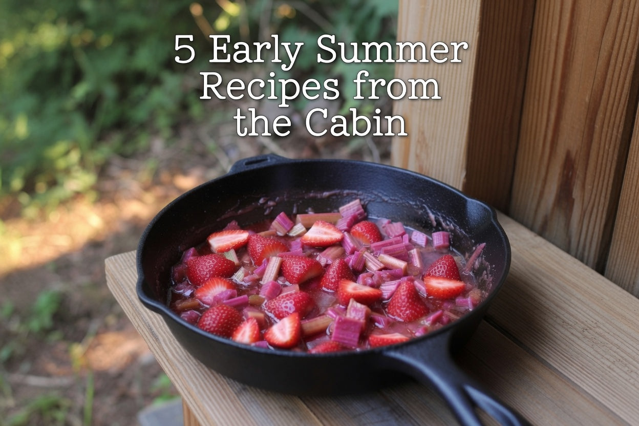 5 Early Summer Recipes from the Cabin