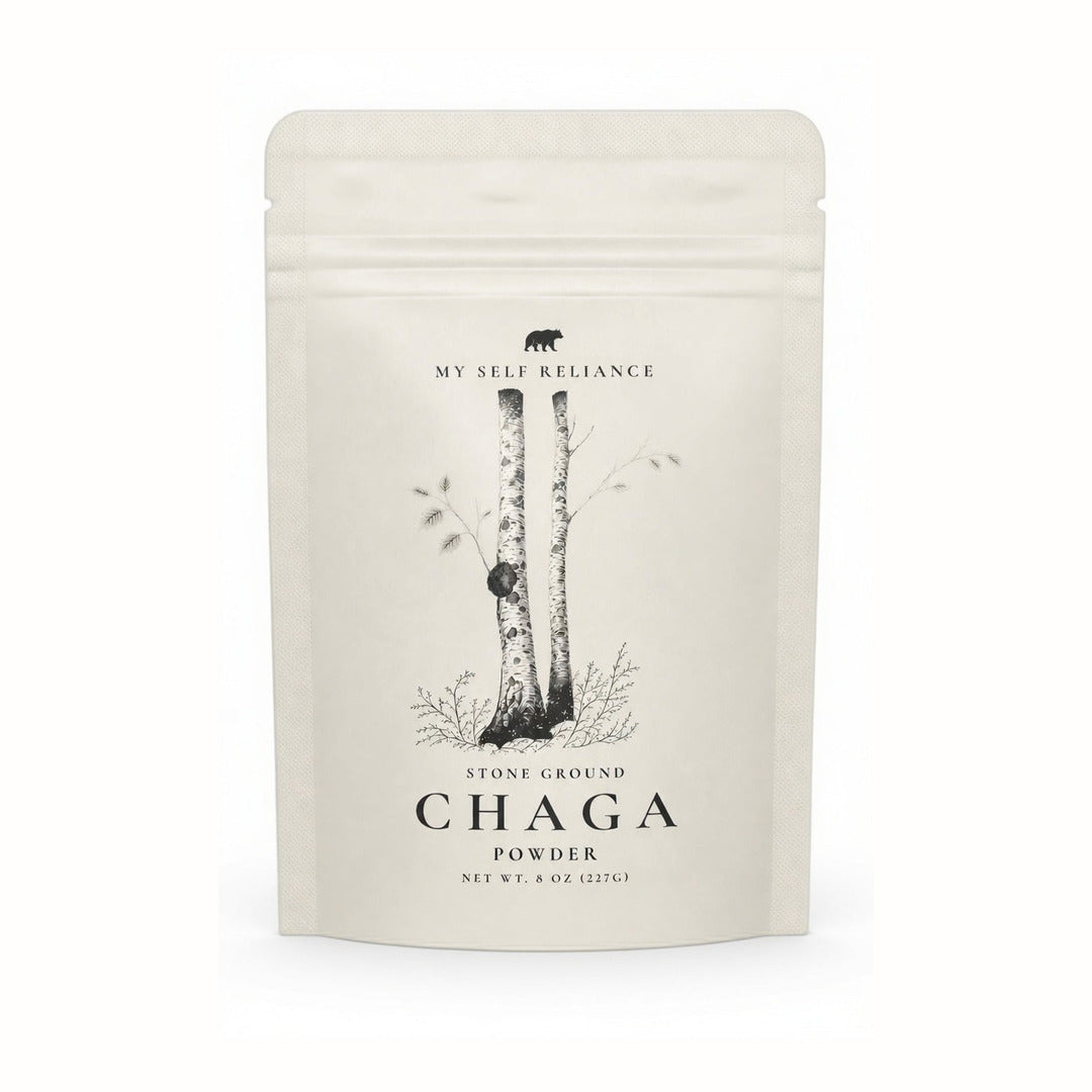 2 Bags of Chaga Powder - Wild Harvested Chaga, 16oz